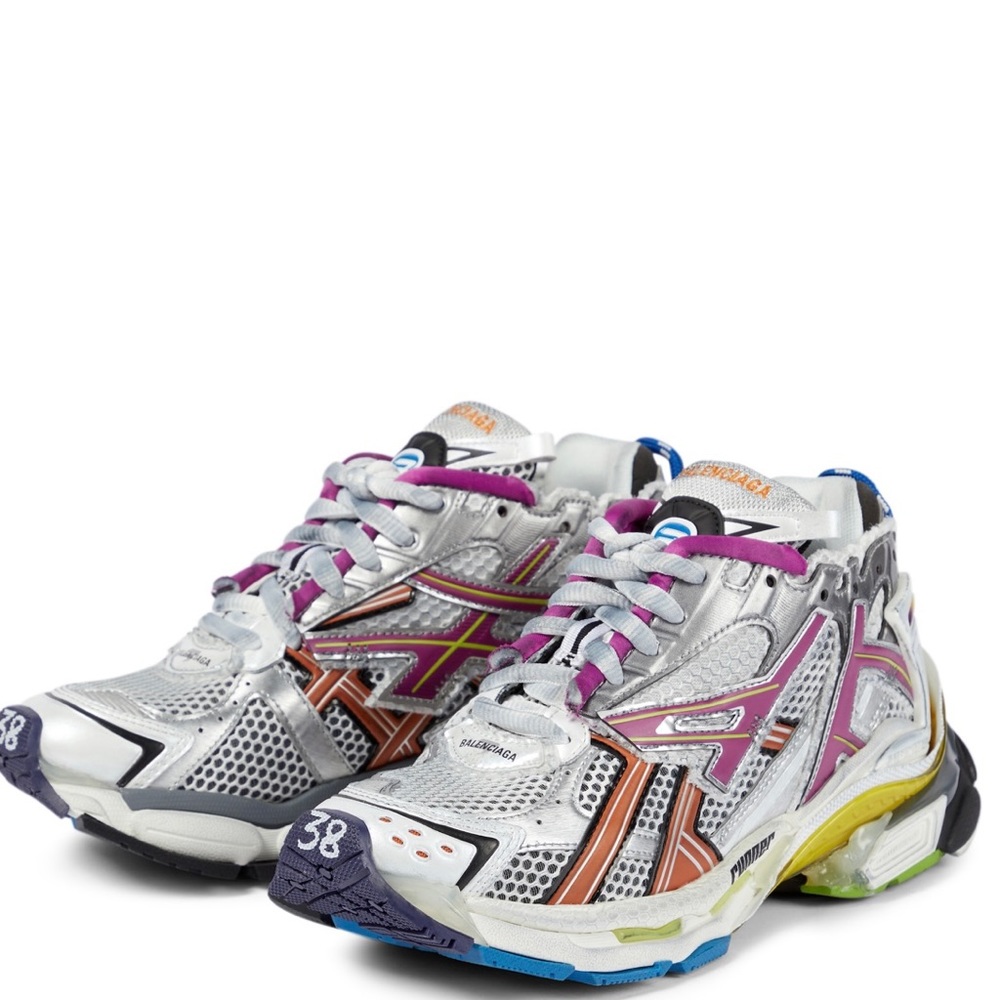 Balenciaga's Runner sneakers are inspired by running shoes from the 90’s.